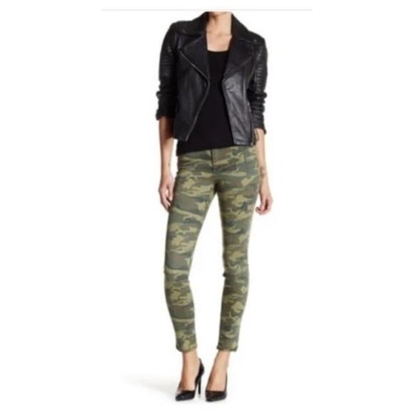 New NWT True Religion Hallie Camouflage Mid Rise Skinny Jeans Size 29 - Picture 1 of 12